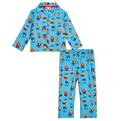 bluezoo Boys' multi-coloured printed pyjama set